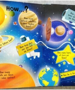 Lift A Flap Book Amazing & Curious Facts about Space (3)