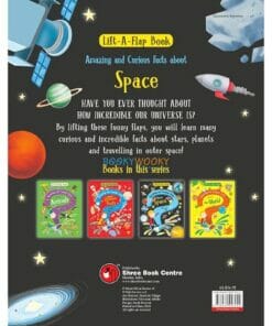 Lift A Flap Book Amazing & Curious Facts about Space back page