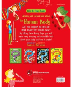 Lift A Flap Book Amazing & Curious Facts about the Human Body back page