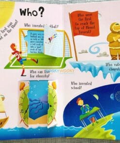 Lift A Flap Book Amazing & Curious Facts about the World (1)