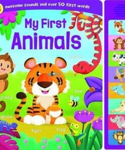 My First Animals 8 Sounds Boardbook 9781789051605 cover page (1)