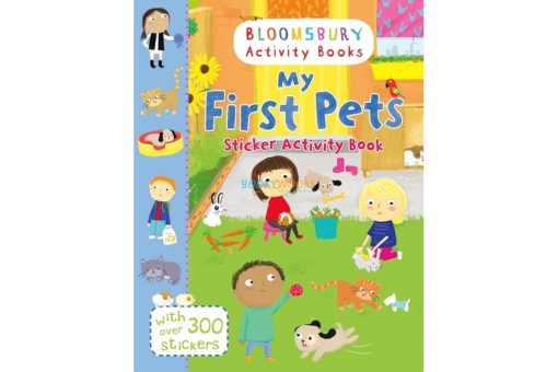 My First Pets Sticker Activity Book 9781408855225 cover page