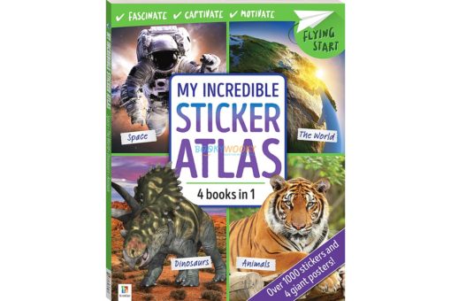 My Incredible Sticker Atlas 4 Books in 1 9781488905995 1