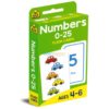 Numbers 0 25 Flash Cards 9781488933707 cover page