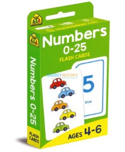 Numbers 0-25 Flash Cards 9781488933707 cover page