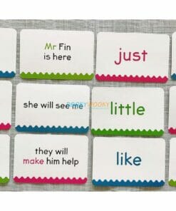 Phonics Get Set Go Flashcards Sight Words (5)