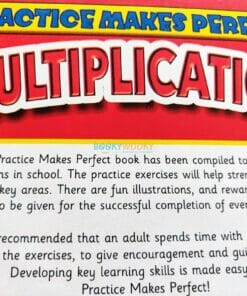 Practice Makes Perfect Multiplication back cover