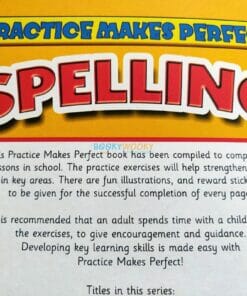 Practice Makes Perfect Spelling (Yellow) back cover