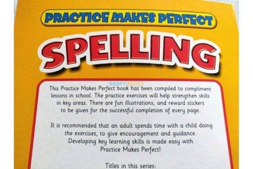 Practice Makes Perfect Spelling (Yellow) back cover