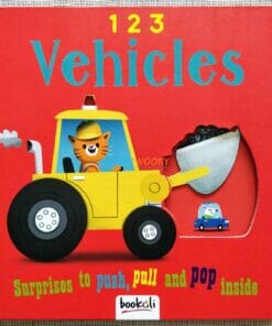 Push Pull and Pop Boardbooks (2 titles) - 1 2 3 Vehicles (6)