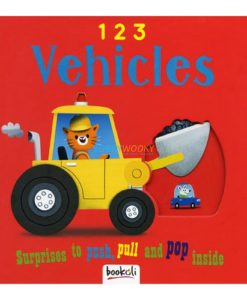 Push Pull and Pop Boardbooks (2 titles) - 1 2 3 Vehicles 9781787721098 cover page