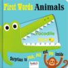 Push Pull and Pop Boardbooks 2 titles First Words Animals 9781787721074 cover page