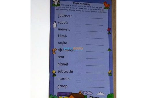 Spelling with Stickers Blue (6)