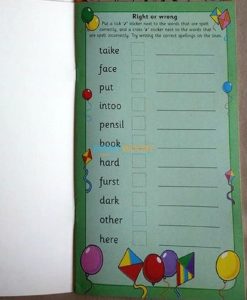 Spelling with Stickers Red (7)