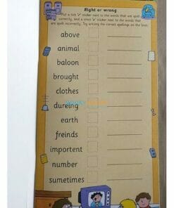 Spelling with Stickers Yellow (6)