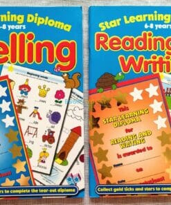 Star Learning Diploma for Spelling (Blue) (4)