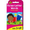 Three Letter Words Flash Cards (School Zone flashcards) 9781488933561 cover page