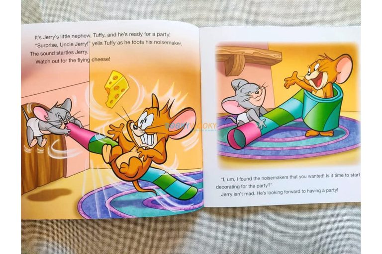 Tom and Jerry Early Readers Party Crashing Tom Booky Wooky