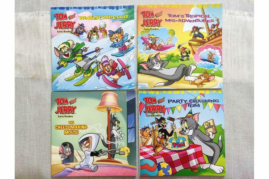 Tom and Jerry Early Readers Party Crashing Tom – – Booky Wooky