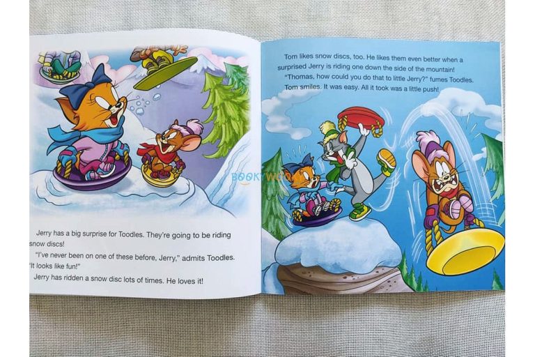 Tom and Jerry Early Readers Winter Wipeout Booky Wooky