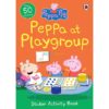 Peppa Pig Peppa at Playgroup Sticker Activity Book 9780241411940 cover