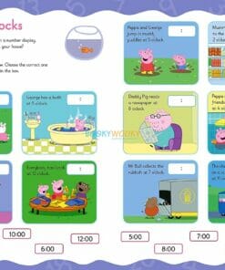 Peppa Pig Practise with Peppa Wipe-Clean Telling the Time 2
