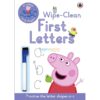 Peppa Pig Wipe Clean First Letters 9780723292081 cover