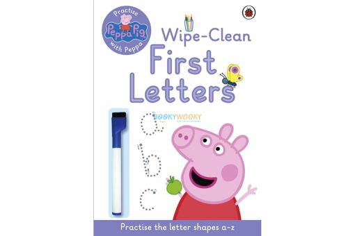 Peppa Pig Wipe Clean First Letters 9780723292081 cover