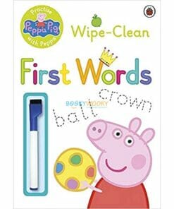 Peppa Pig Wipe-Clean First Words 9780723297789 Cover