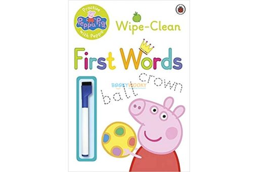 Peppa Pig Wipe Clean First Words 9780723297789 Cover