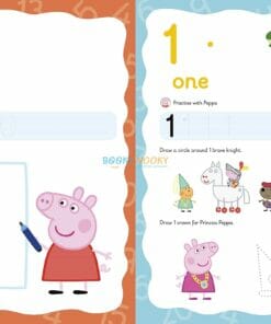 Peppa Pig Wipe-clean numbers 1