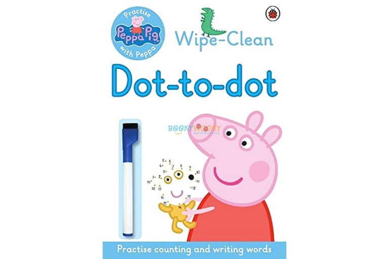 Peppa Pig Wipe-clean Dot-to-Dot – – Booky Wooky