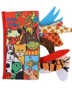 Pet Tails Cloth Book-Animal Tails Cloth Book cover