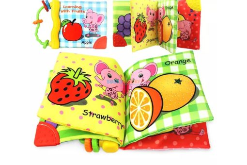 Rattle Book Learning with Fruits 3