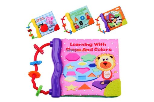 Rattle Book Learning with Shapes and Colours 2