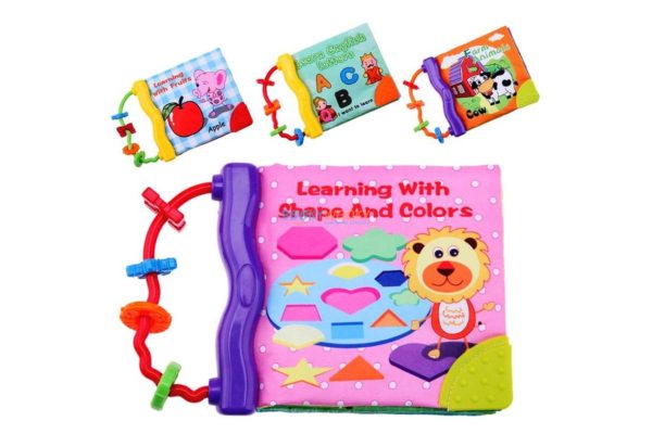 Rattle Book - Learning with Shapes and Colours (2)