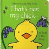 That's Not My Chick 9781474942959 cover