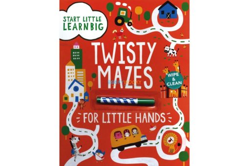 Twisty Mazes for Little Hands Wipe Clean 9781474814423 1