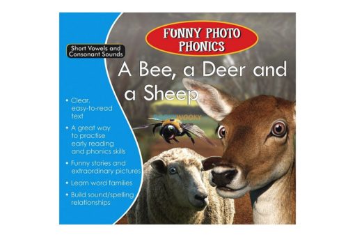 A Bee a Deer and a Sheep Funny Photo Phonics 9789350493281 cover