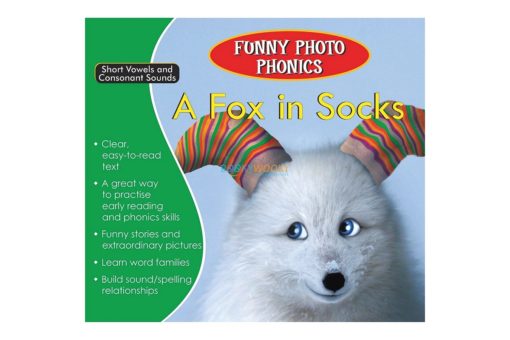 A Fox in Socks Funny Photo Phonics 9789350493236 cover