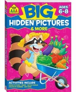 Big Hidden Pictures & More {School Zone} 9781488908927 cover