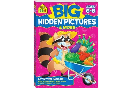 Big Hidden Pictures & More {School Zone} 9781488908927 cover