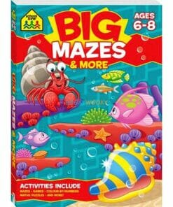 Big Mazes & More {School Zone} 9781488908804 cover