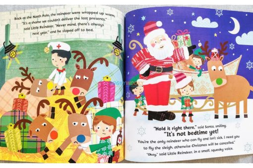 Christmas Paperback Storybooks 3 Titles Little Reindeer Saves Christmas 3
