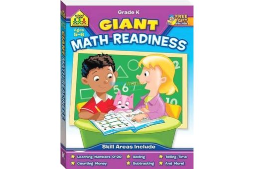Giant Maths Readiness School Zone 9781743678510 cover