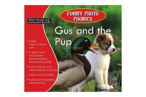 Gus and the Pup- Funny Photo Phonics 9789350493212 cover