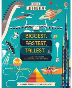 Lift-the-Flap Biggest, Fastest, Tallest 9781474950855 (1)