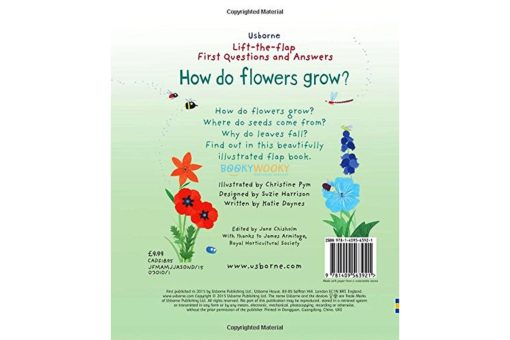 Lift the Flap First Questions and Answers How Do Flowers Grow back