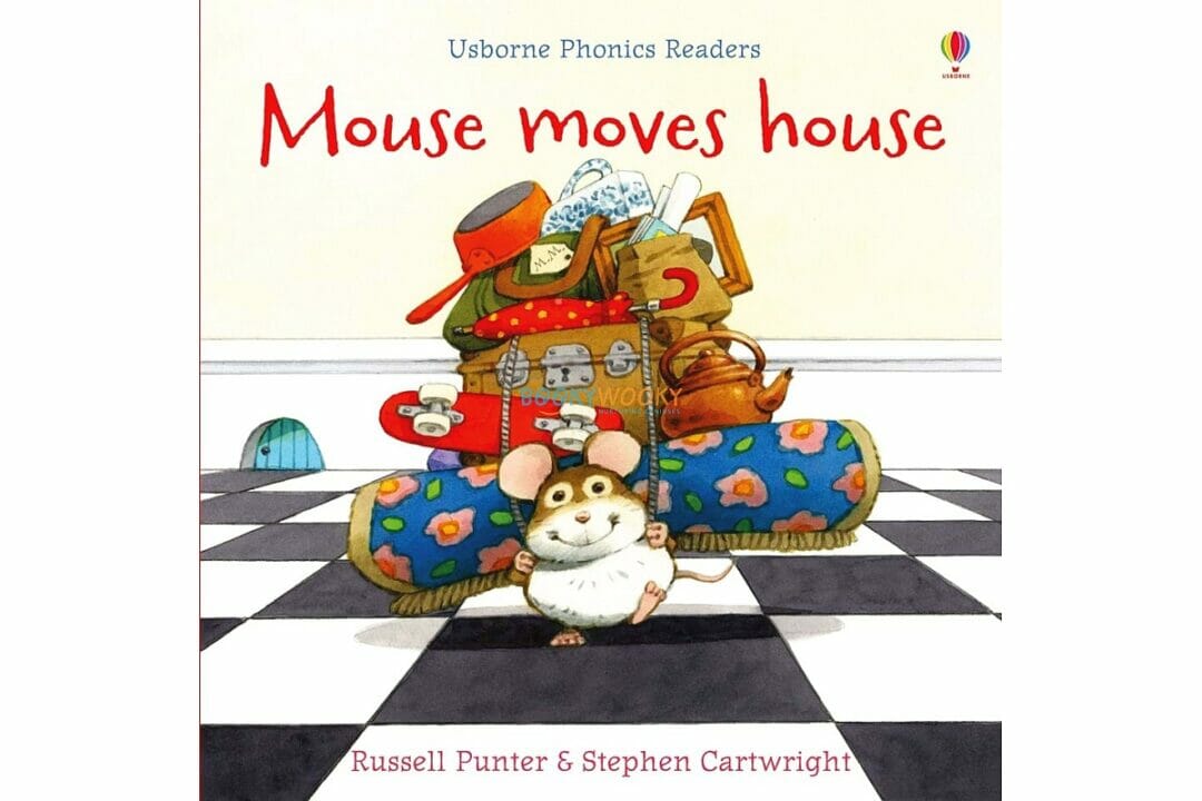 Mouse Moves House Usborne Phonics Readers BookyWooky