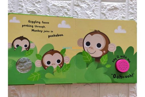 Ooh Ooh Says Monkey Boardbook with Sound 3